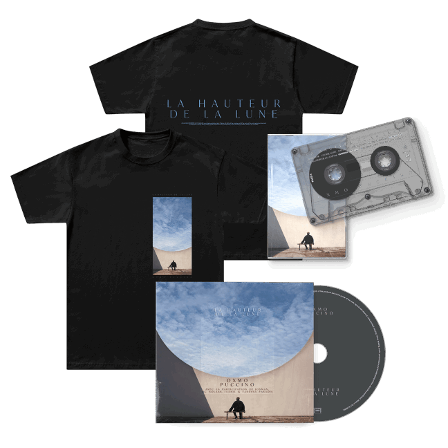 LA HAUTEUR DE LA LUNE - PACK T-SHIRT + CD + K7